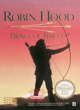 Robin Hood - Prince of Thieves (Europe) box cover front